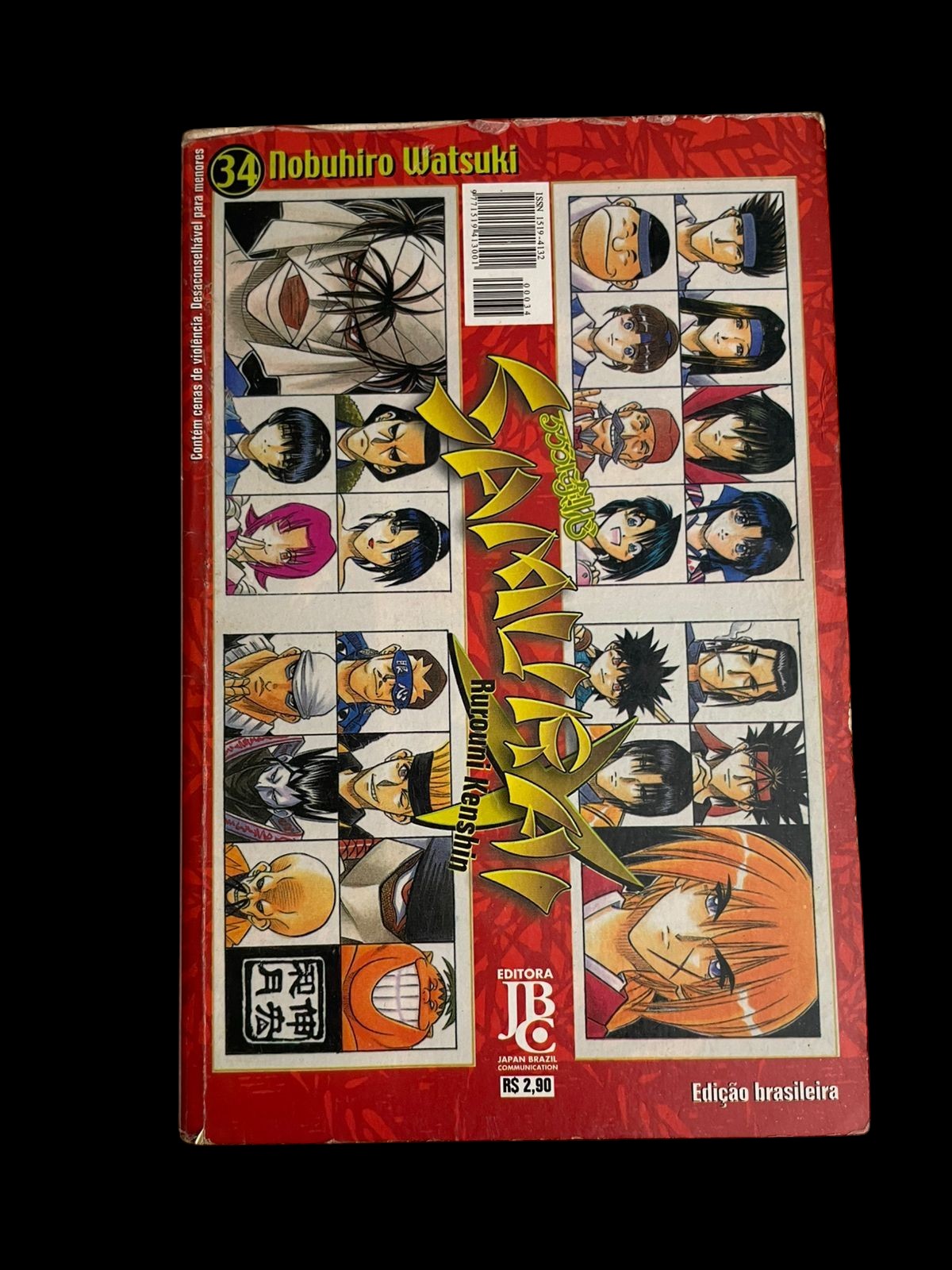 Mangá Samurai X Vol 34