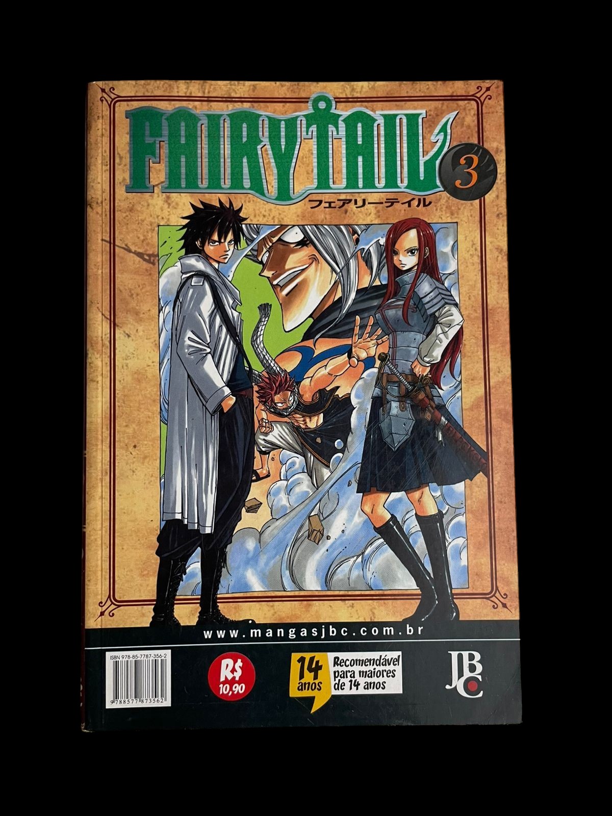 Mangá Fairy Tail Vol 3