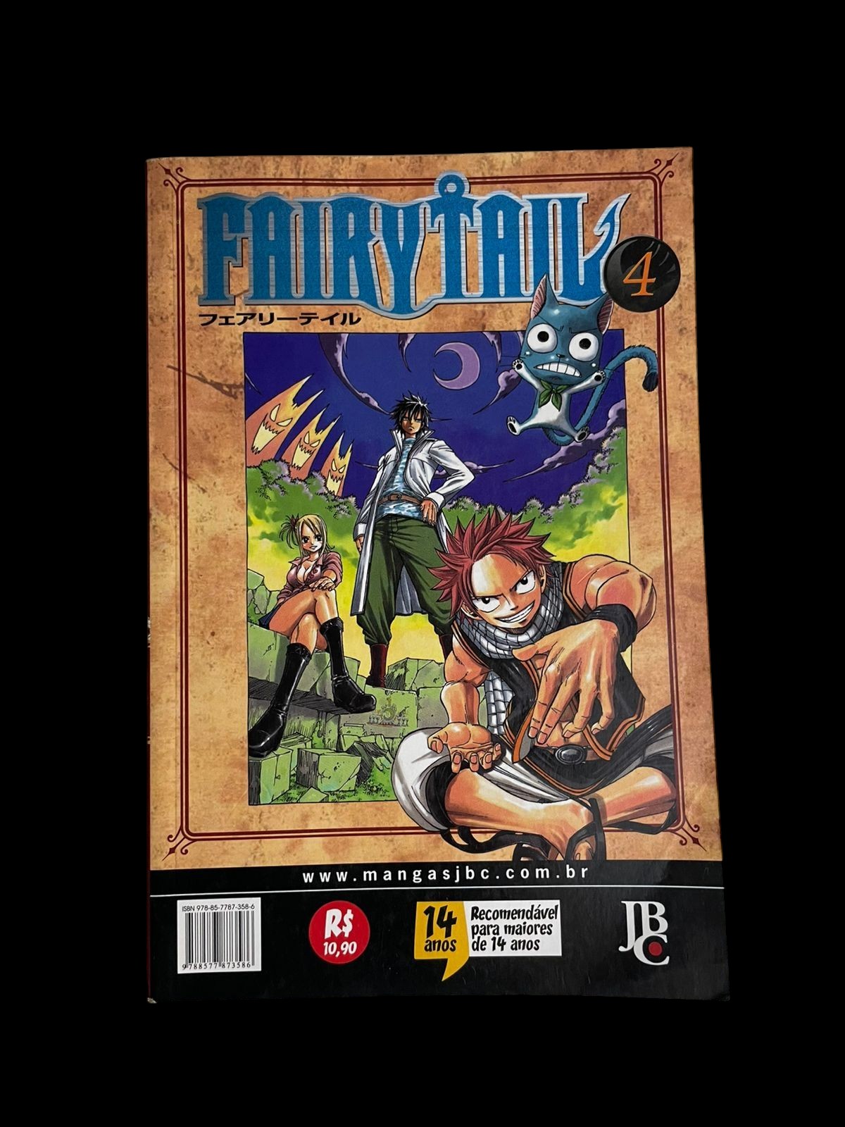Mangá Fairy Tail Vol 4