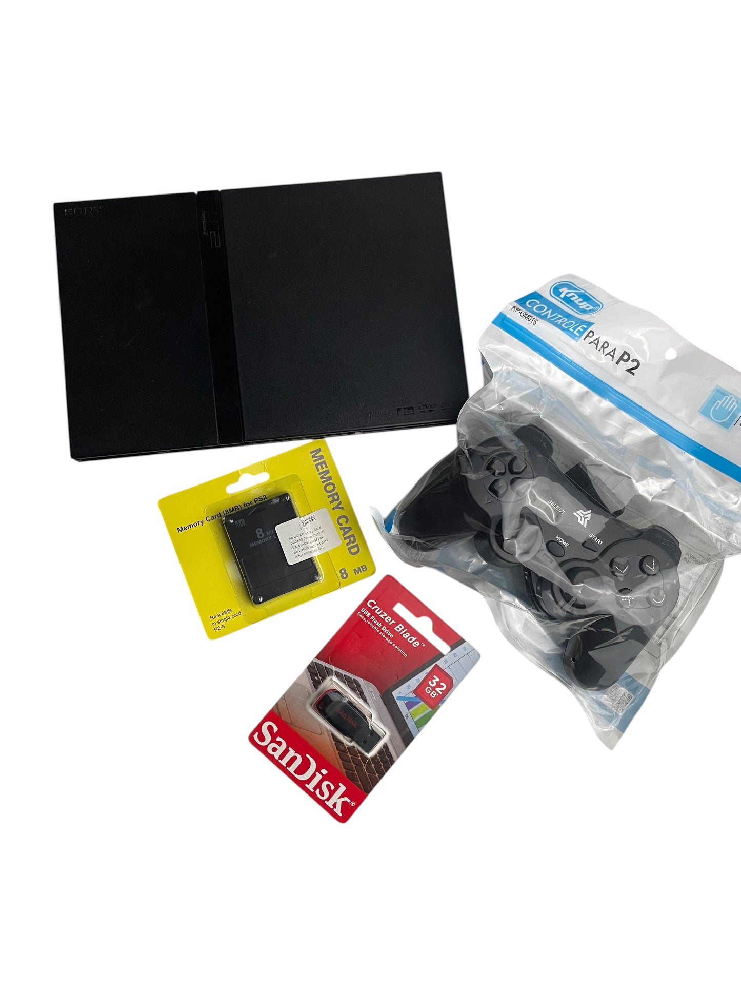 PlayStation 2 Slim OPL - Desbloqueado Com Leitor