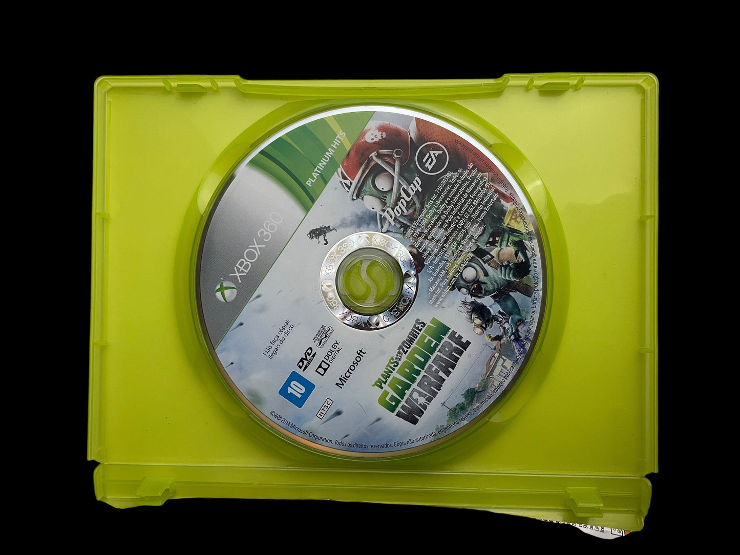 Jogo Plants Vs Zombie Garden Warfare Xbox 360