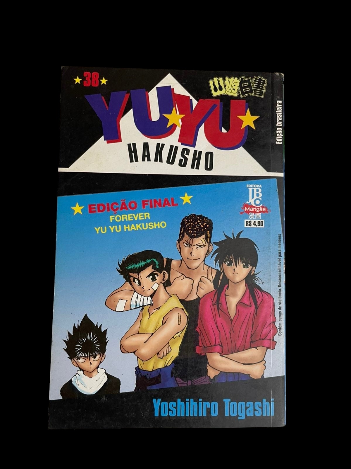 Mangá Yuyu Hakusho Vol 38