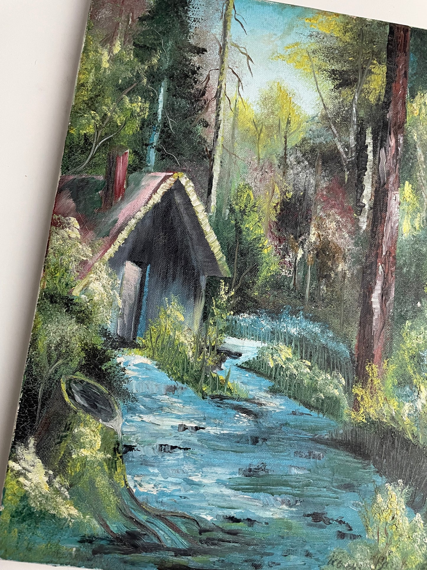 Quadro De Paisagem Rustica