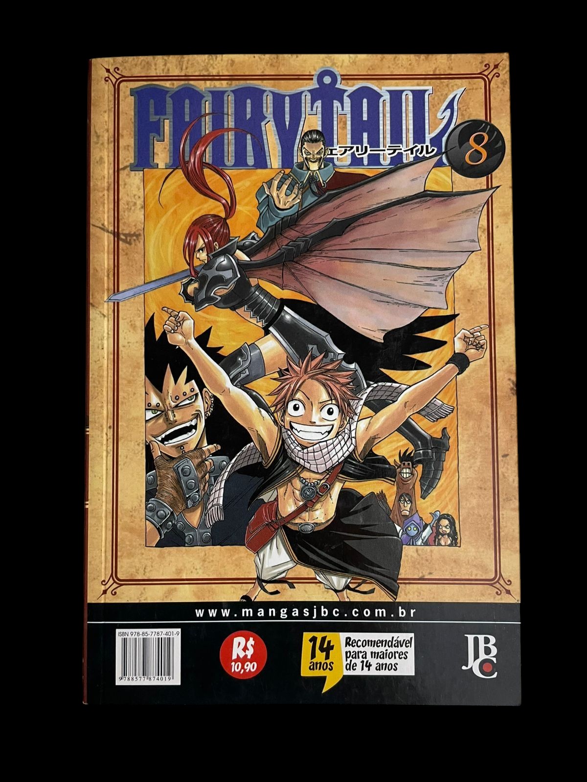 Mangá Fairy Tail Vol 8