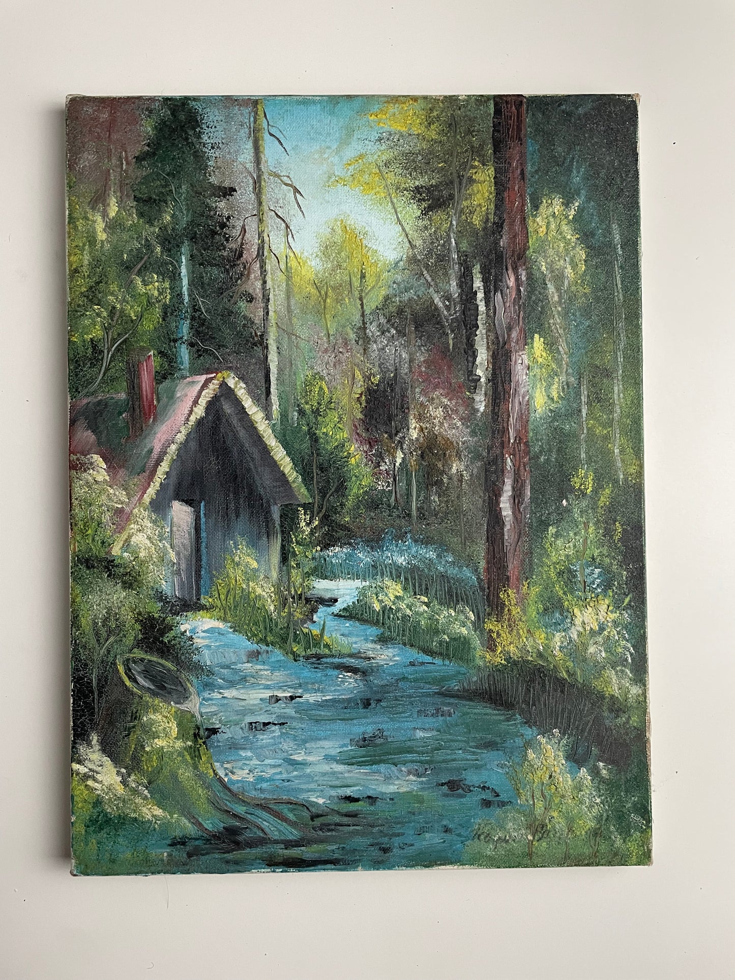 Quadro De Paisagem Rustica