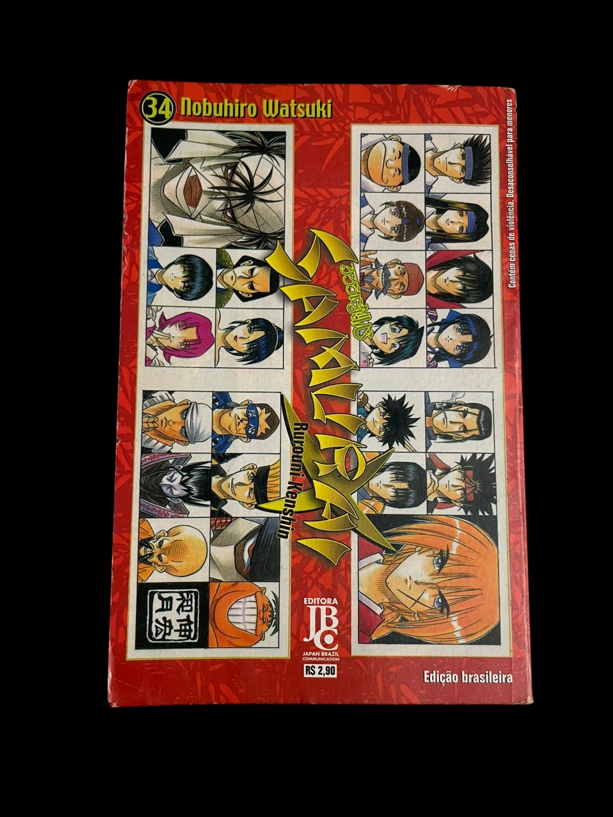 Mangá Samurai X Vol 34