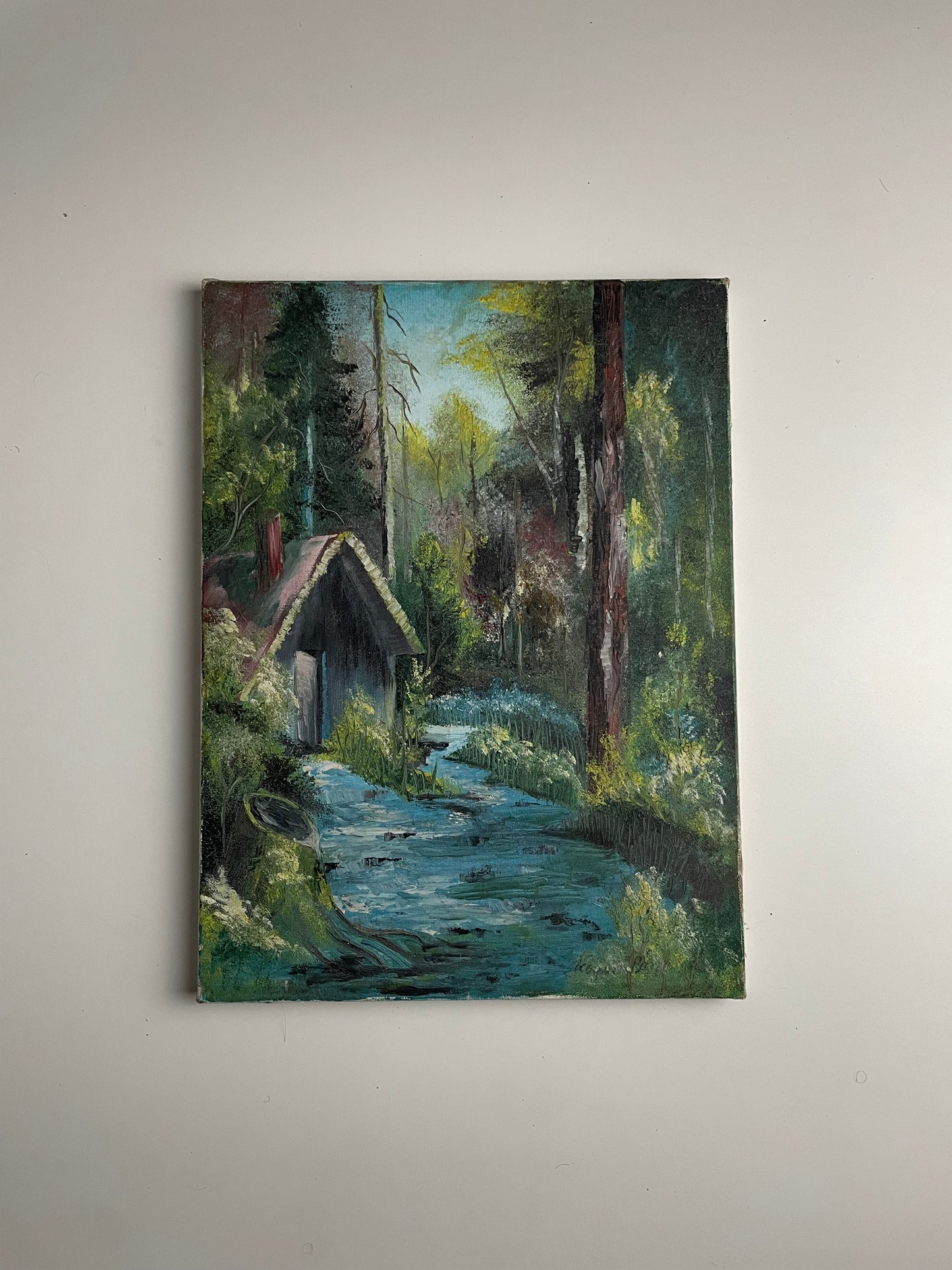 Quadro De Paisagem Rustica