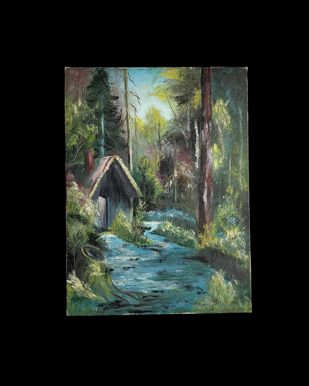 Quadro De Paisagem Rustica