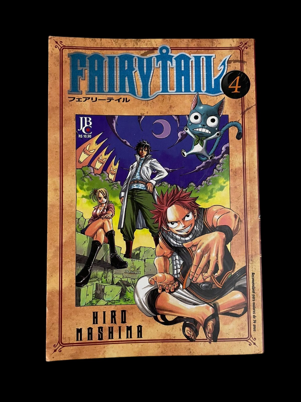 Mangá Fairy Tail Vol 4