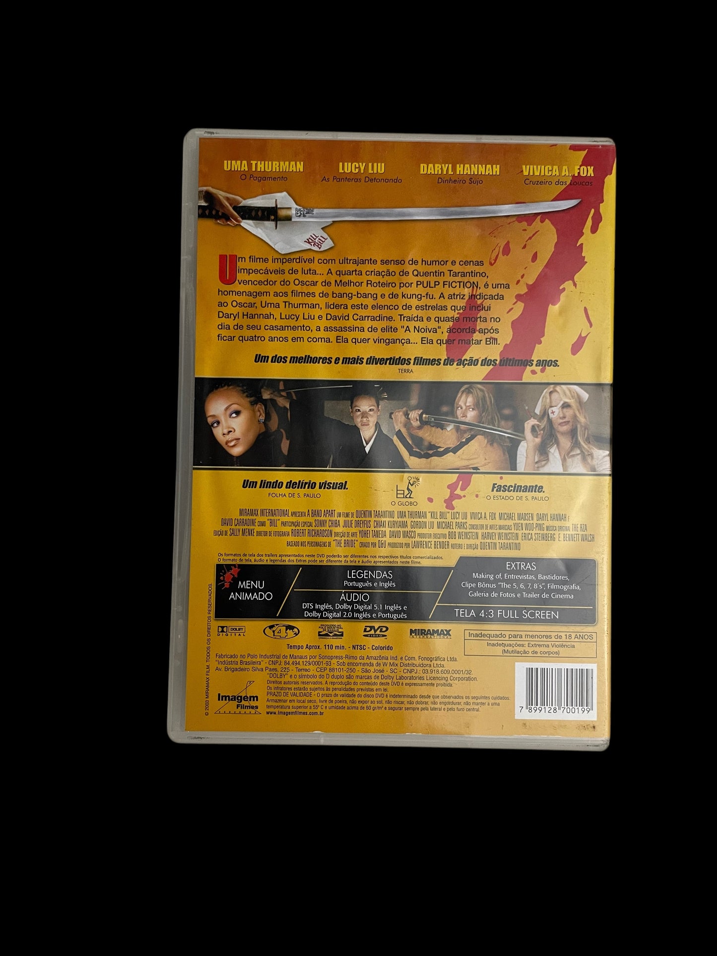 DVD Kill Bill Vol 1