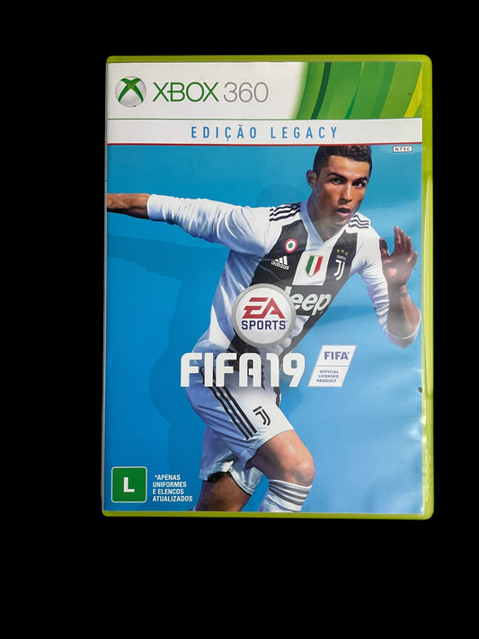 Jogo Fifa 2019 Xbox 360