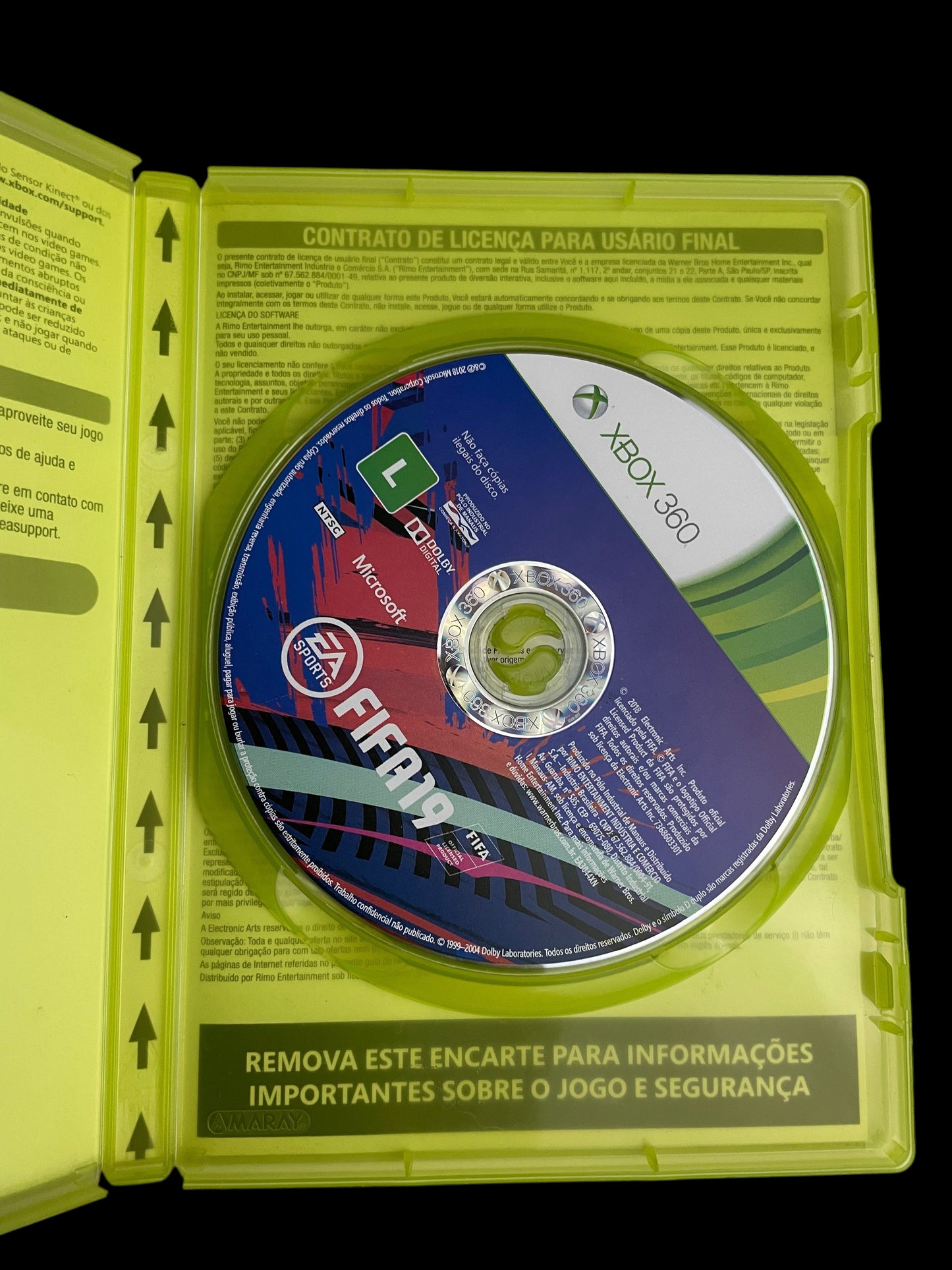 Jogo Fifa 2019 Xbox 360