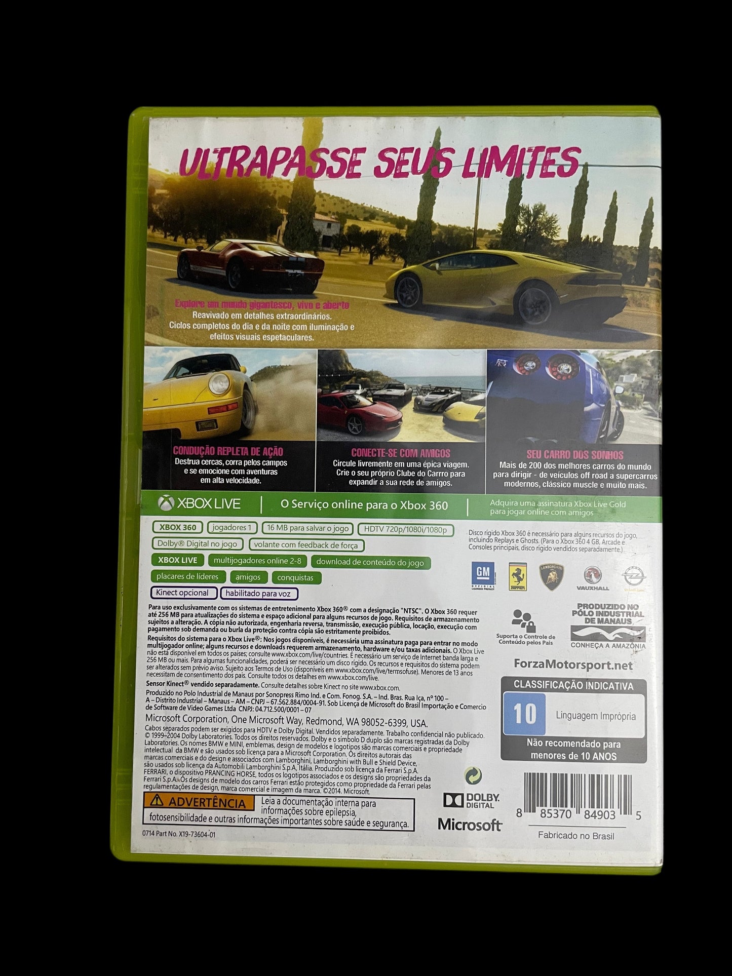 Jogo Forza Horizon 2 Xbox 360