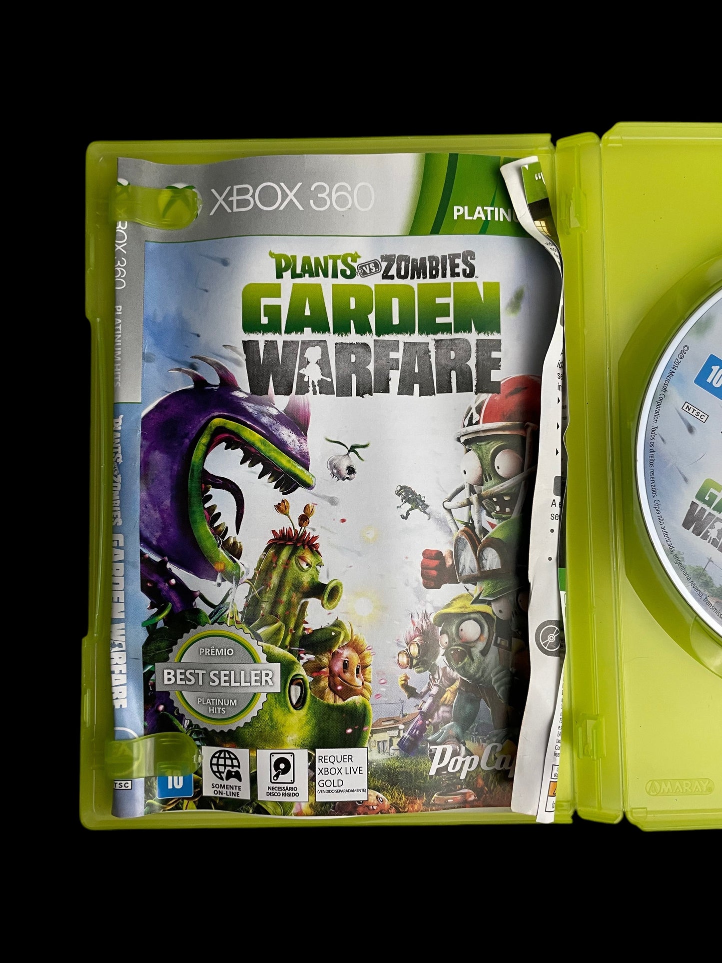 Jogo Plants Vs Zombie Garden Warfare Xbox 360