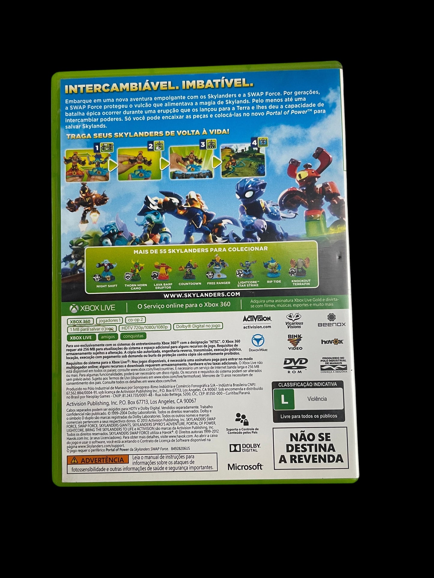 Set Skylanders Swap Force Xbox 360